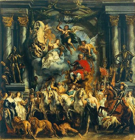 Jacob Jordaens Triumph of Prince Frederick Henry of Orange. oil painting image